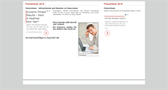 Desktop Screenshot of finanzsteuer.net