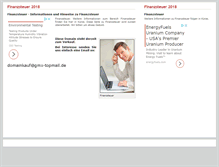 Tablet Screenshot of finanzsteuer.net